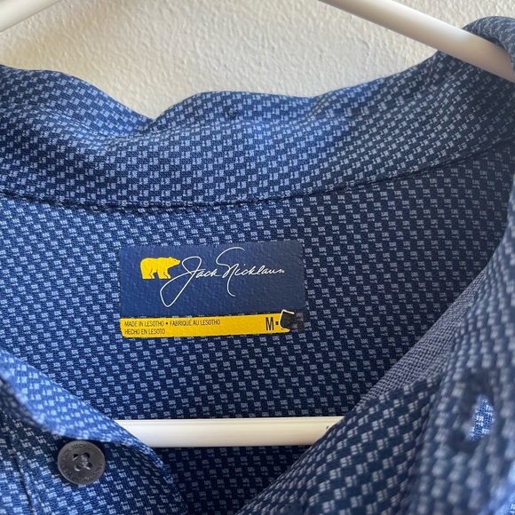 Jack Nicklaus Men’s Golden Bear Performance Golf Polo - Picture 2 of 3